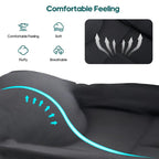 6-Position Adjustable Folding Camping Cot with Mattress 450ibs– 550lbs Upgraded version